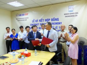 Lễ ký hợp đồng lập đồ án quy hoạch chi tiết tỷ lệ 1/500 khu đô thị và dịch vụ phía Tây thị trấn Chờ