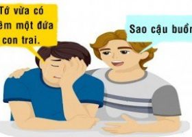 Khổ tâm vì có thêm con trai