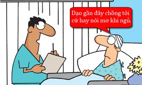 Tuyệt chiêu trị chứng nói mơ của chồng Tuyệt chiêu trị chứng nói mơ của chồng