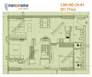 Căn Hộ Tòa CT1A Chung cư Panorama Hoàng Mai