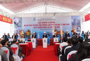 Khởi công dự án đầu tư xây dựng Tổ hợp văn phòng và nhà ở cho thuê tại số 5 Thành Công