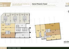 Diện tích 86.2 m2, Shophouse Hà nội Phoenix Tower