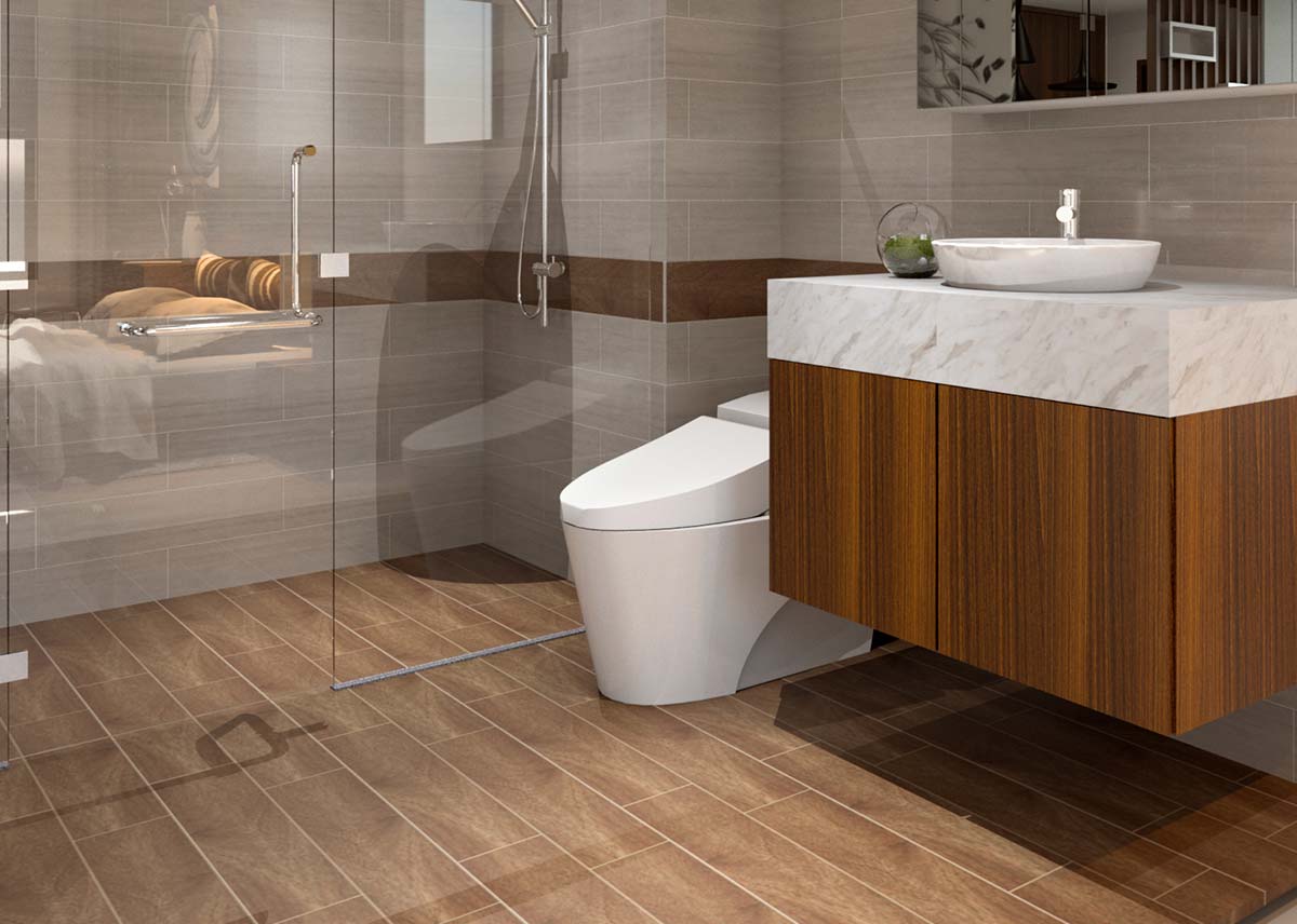 Phòng wc rice city thạch bàn
