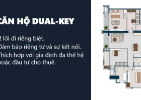Căn hộ 2 chìa khóa Dual Key Hà Nội Phoenix Tower