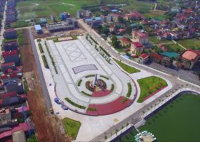 Vị trí dự án Dự án đông bắc thị trấn bích động