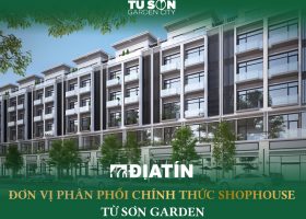 Bán Shophouse LK02 Từ Sơn Garden City