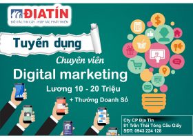 Tuyển Dụng 10 Digital Marketing
