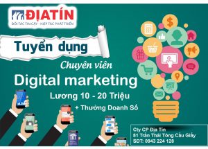 Tuyển Dụng 10 Digital Marketing