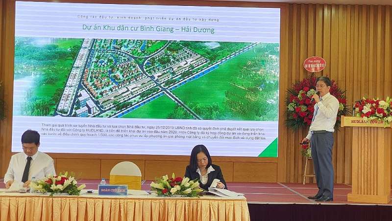 Hudland giới thiệu dự án khu dân cư mới Bình Giang