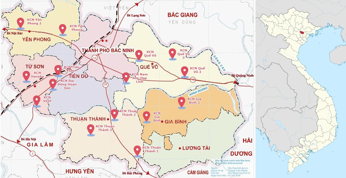 Đón sóng đầu tư khi Bắc Ninh lên thành phố trực thuộc TW