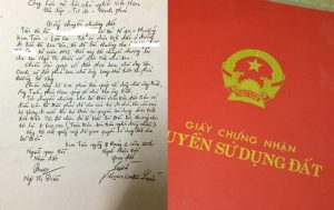 Thủ tục để hợp thức hóa đất mua bằng giấy viết tay
